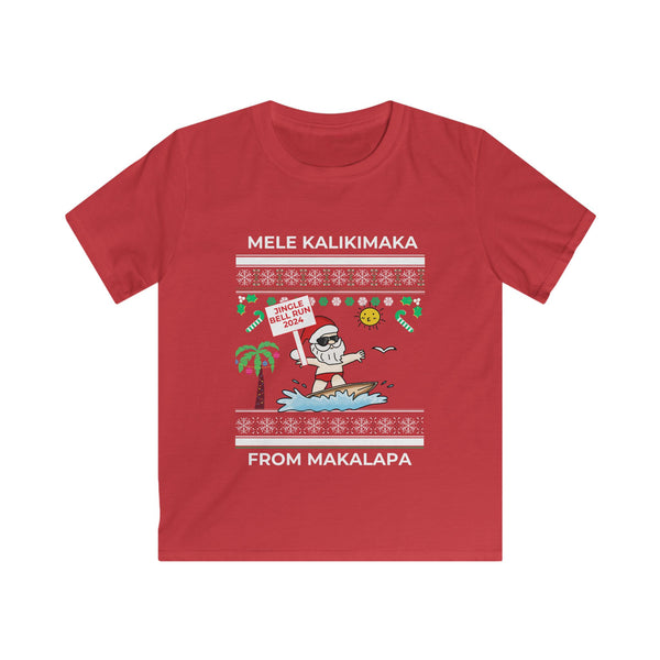 Makalapa Jingle Bell Run 2024 Cotton Youth Tee