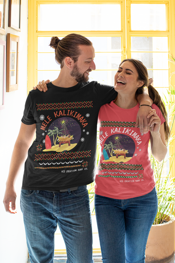 Mele Kalikimaka Nativity Tee