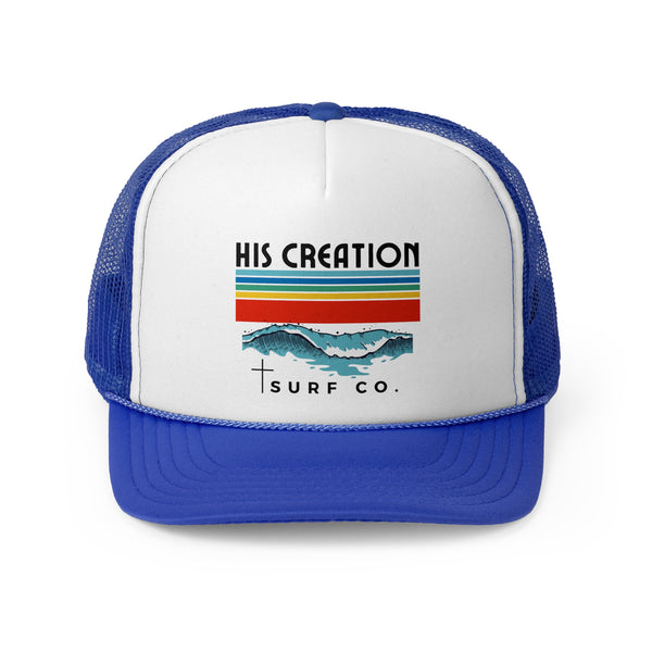 His Creation Surf Co. Logo Trucker Hat