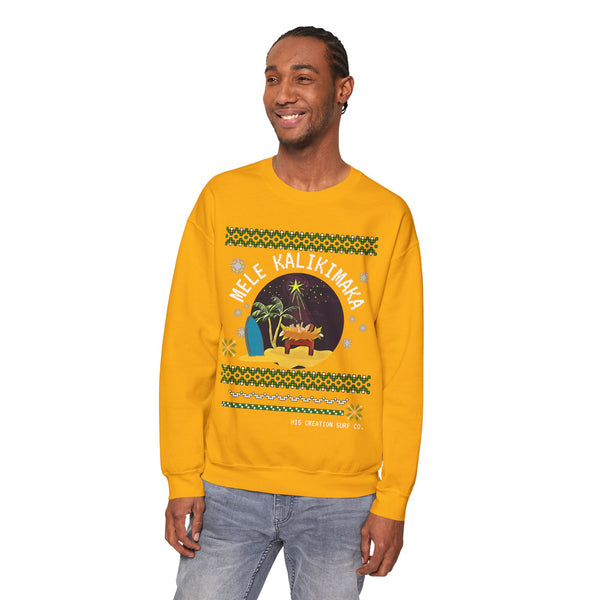 Mele Kalikimaka Nativity Sweatshirt