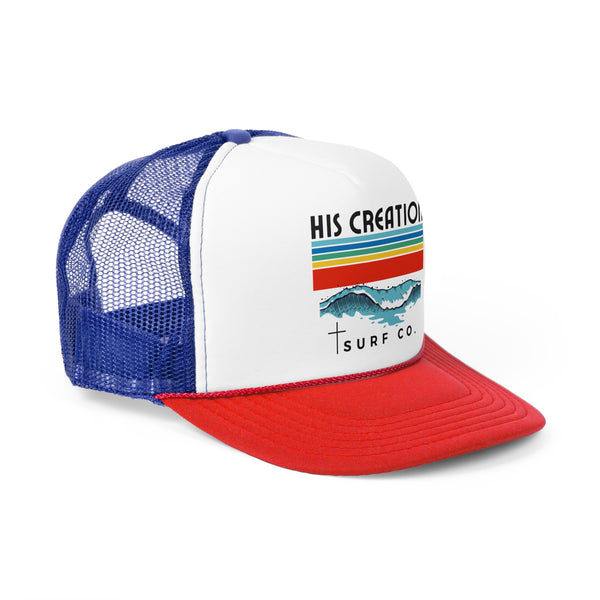 His Creation Surf Co. Logo Trucker Hat