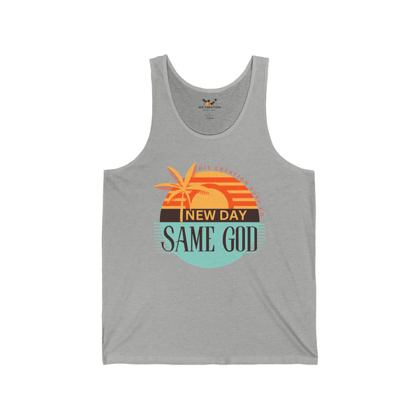 New Day, Same God Tank Top